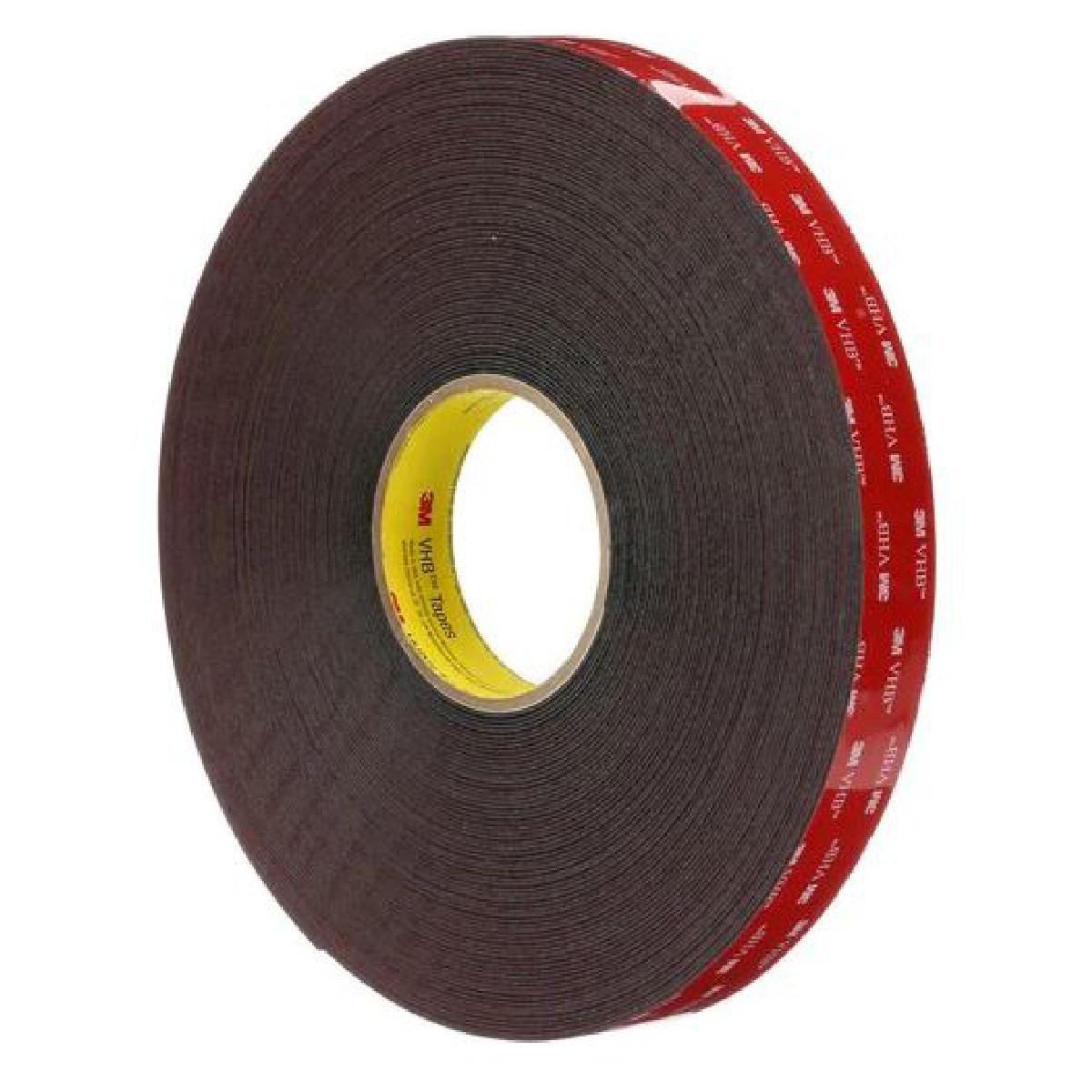 3M VHB Tape, 5952 Series, Black, 45 Mil