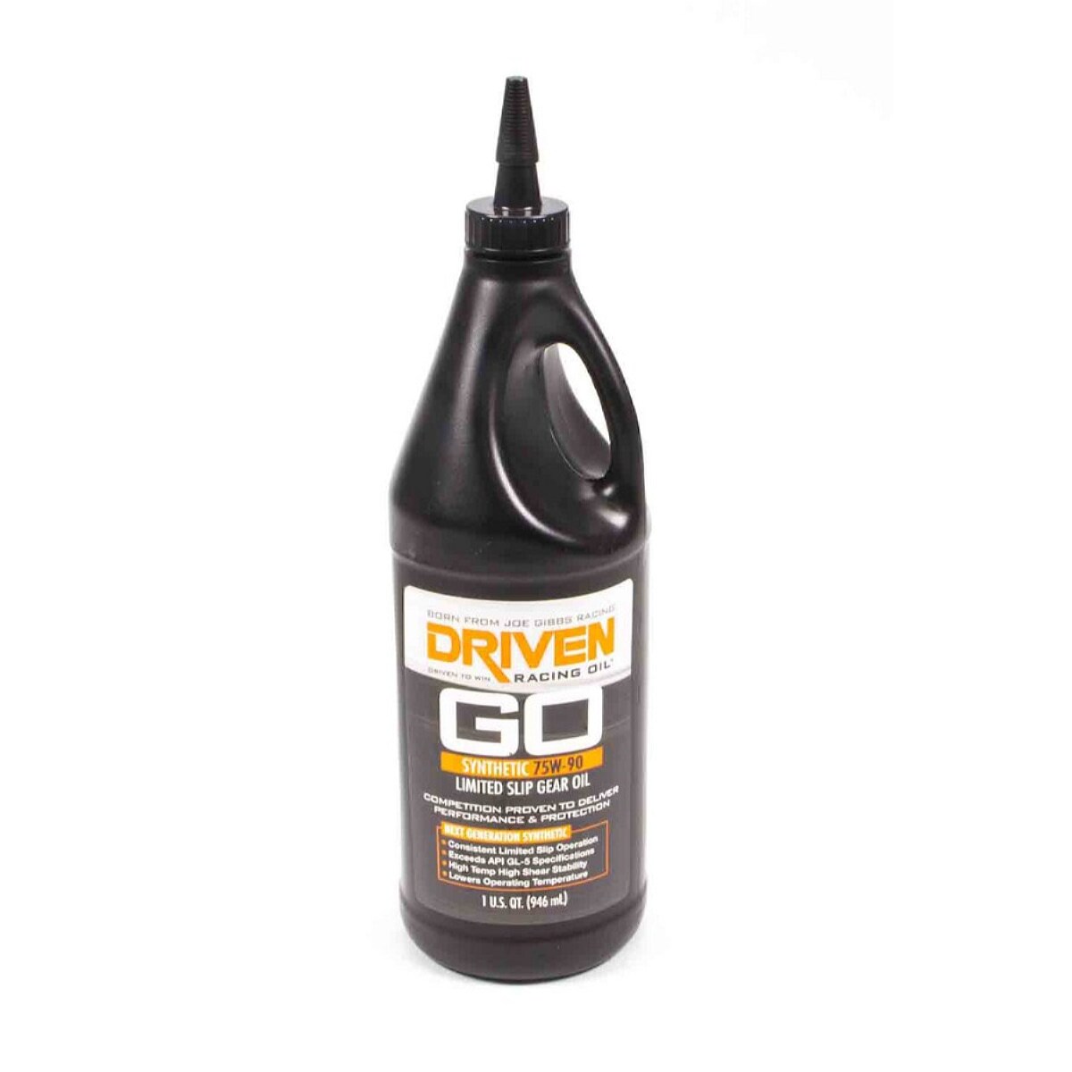 Driven Oil Gear Oil, Limited Slip Series, Synthetic, 75W90, 1 Quart