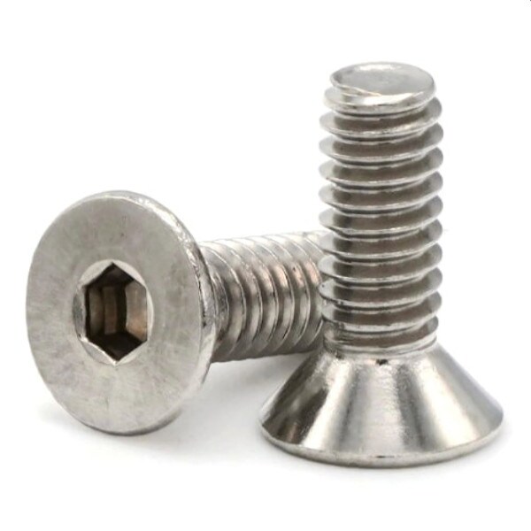 Flat Head Socket Cap Screw (FHCS), Stainless Steel