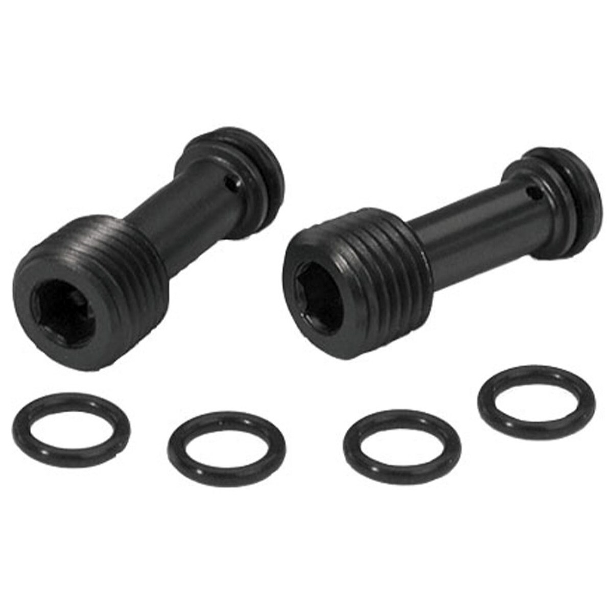 Moroso Oil Restrictors, Allen Head, Aluminum, Black, Flush Lifter