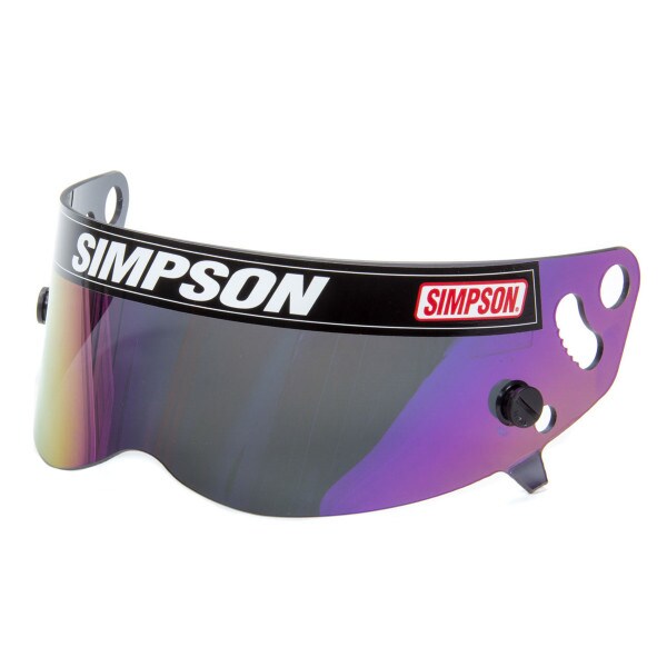 Simpson Helmet Shield, Iridium (Bandit / Super Bandit / Drag Bandit ...